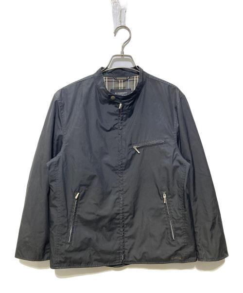 BURBERRY CLASSICS（バーバリークラシックス）BURBERRY CLASSICS (バーバリークラシックス) ノバチェックシングルジャケット ブラック サイズ:Mの古着・服飾アイテム