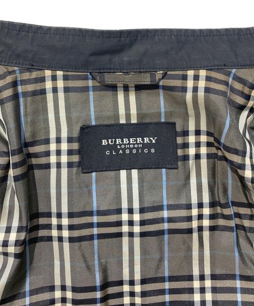 BURBERRY CLASSICS（バーバリークラシックス）BURBERRY CLASSICS (バーバリークラシックス) ノバチェックシングルジャケット ブラック サイズ:Mの古着・服飾アイテム