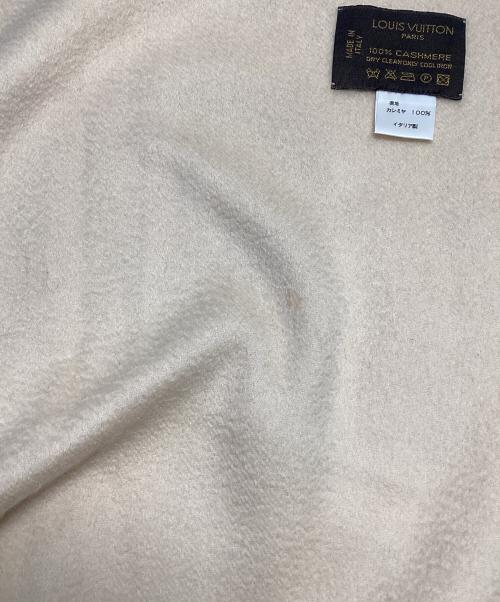 LOUIS VUITTON（ルイ ヴィトン）LOUIS VUITTON (ルイ ヴィトン) エシャルプ ジェラム アイボリーの古着・服飾アイテム