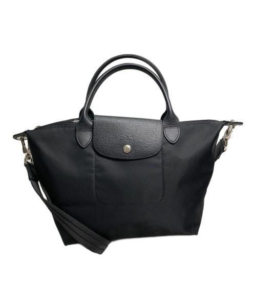 LONGCHAMP（ロンシャン）LONGCHAMP (ロンシャン) 2WAYバッグ ブラックの古着・服飾アイテム