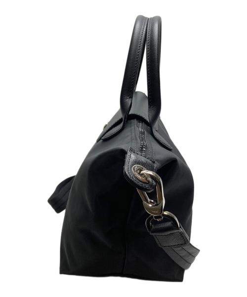 LONGCHAMP（ロンシャン）LONGCHAMP (ロンシャン) 2WAYバッグ ブラックの古着・服飾アイテム