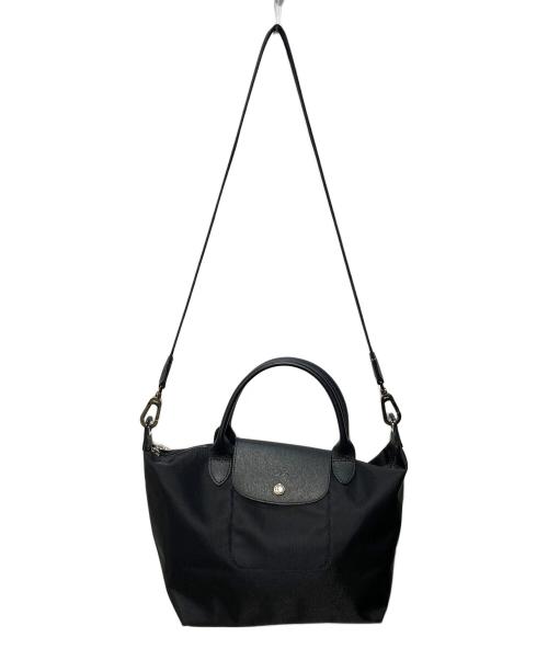 LONGCHAMP（ロンシャン）LONGCHAMP (ロンシャン) 2WAYバッグ ブラックの古着・服飾アイテム