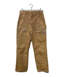 CarHartt（カーハート）の古着「WASHED DUCK WORK PANT」｜ブラウン