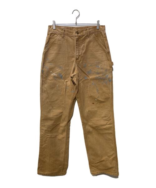 CarHartt（カーハート）CarHartt (カーハート) WASHED DUCK WORK PANT ブラウン サイズ:SIZE32×34の古着・服飾アイテム