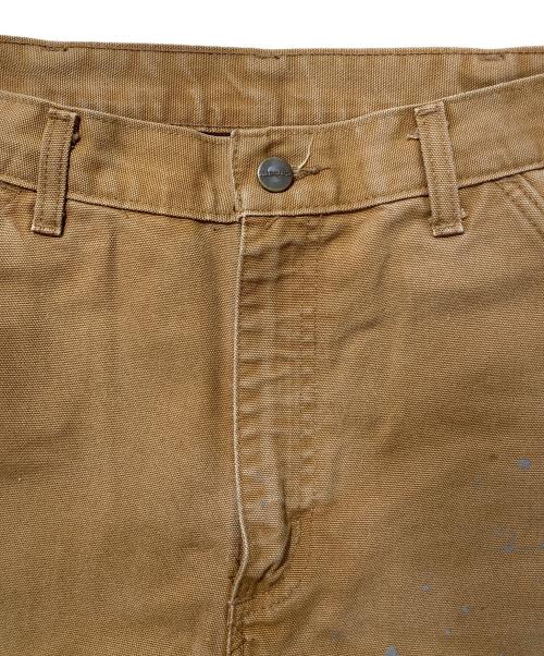 CarHartt（カーハート）CarHartt (カーハート) WASHED DUCK WORK PANT ブラウン サイズ:SIZE32×34の古着・服飾アイテム