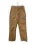 CarHartt（カーハート）の古着「WASHED DUCK WORK PANT」｜ブラウン
