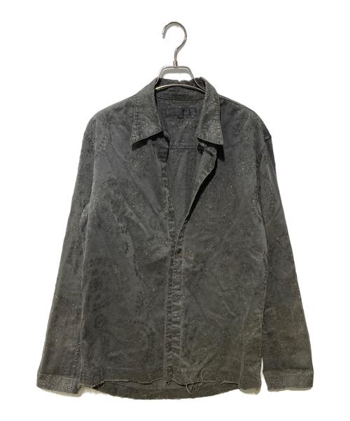 ATTACHMENT（アタッチメント）ATTACHMENT (アタッチメント) 1Bボタニカルシャツ ブラック サイズ:3の古着・服飾アイテム