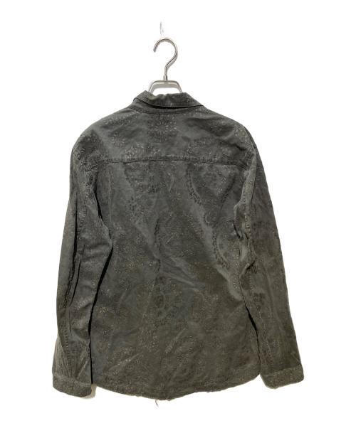 ATTACHMENT（アタッチメント）ATTACHMENT (アタッチメント) 1Bボタニカルシャツ ブラック サイズ:3の古着・服飾アイテム