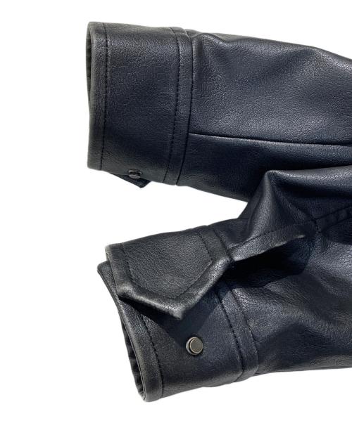 UNITED TOKYO（ユナイテッドトーキョー）UNITED TOKYO (ユナイテッドトーキョー) VINTAGE LEATHER ブルゾン ブラック サイズ:1の古着・服飾アイテム