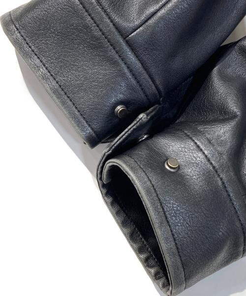 UNITED TOKYO（ユナイテッドトーキョー）UNITED TOKYO (ユナイテッドトーキョー) VINTAGE LEATHER ブルゾン ブラック サイズ:1の古着・服飾アイテム