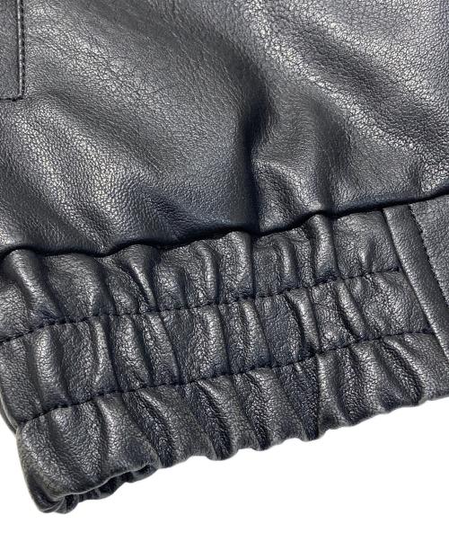 UNITED TOKYO（ユナイテッドトーキョー）UNITED TOKYO (ユナイテッドトーキョー) VINTAGE LEATHER ブルゾン ブラック サイズ:1の古着・服飾アイテム