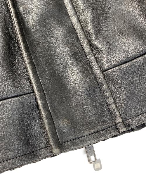 UNITED TOKYO（ユナイテッドトーキョー）UNITED TOKYO (ユナイテッドトーキョー) VINTAGE LEATHER ブルゾン ブラック サイズ:1の古着・服飾アイテム