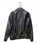 UNITED TOKYO (ユナイテッドトーキョー) VINTAGE LEATHER ブルゾン ブラック サイズ:1：12000円