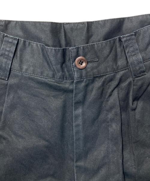 MHL（マーガレットハウエル）MHL (マーガレットハウエル) コットンパンツ ブラック サイズ:Lの古着・服飾アイテム