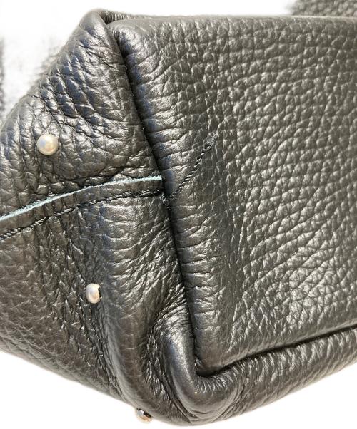 MARLON（マロン）MARLON (マロン) FIRENZE SHOPPER MINI STUDSバッグ ブラックの古着・服飾アイテム