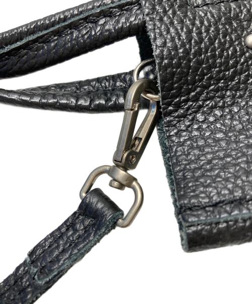 MARLON（マロン）MARLON (マロン) FIRENZE SHOPPER MINI STUDSバッグ ブラックの古着・服飾アイテム