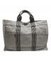 HERMES（エルメス）の古着「フールトゥMMキャンバストートバッグ」｜グレー