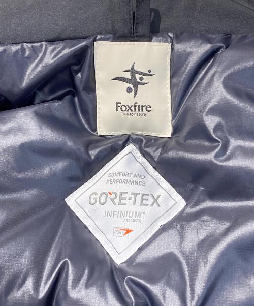 FOX FIRE（フォックスファイヤー）FOX FIRE (フォックスファイヤー) 417 by EDIFICE (417 バイ エディフィス) GORE-TEXダウンジャケット ブラック サイズ:Mの古着・服飾アイテム
