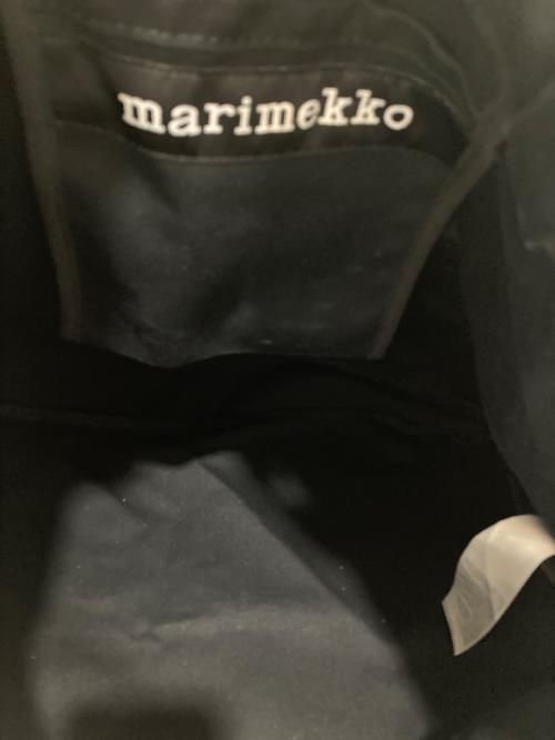 marimekko（マリメッコ）marimekko (マリメッコ) TORNA Unikkoトートバッグ ブラックの古着・服飾アイテム