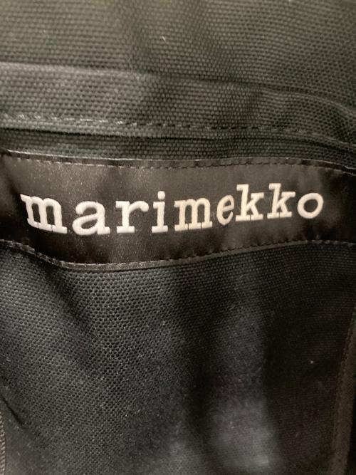 marimekko（マリメッコ）marimekko (マリメッコ) TORNA Unikkoトートバッグ ブラックの古着・服飾アイテム
