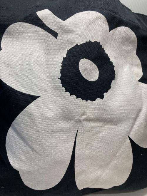 marimekko（マリメッコ）marimekko (マリメッコ) TORNA Unikkoトートバッグ ブラックの古着・服飾アイテム