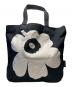 marimekko（マリメッコ）の古着「TORNA Unikkoトートバッグ」｜ブラック