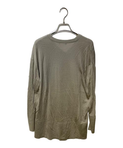 theory luxe（セオリーリュクス）theory luxe (セオリーリュクス) Vネックウールニット グレー サイズ:38の古着・服飾アイテム