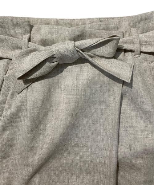 BALLSEY（ボールジィ）BALLSEY (ボールジィ) ミックススラブストレッチ マキシラップスカート ベージュ サイズ:SIZE36の古着・服飾アイテム