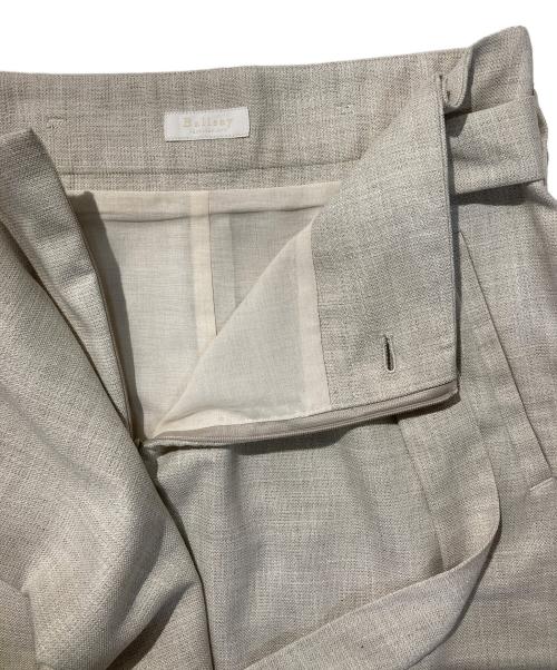 BALLSEY（ボールジィ）BALLSEY (ボールジィ) ミックススラブストレッチ マキシラップスカート ベージュ サイズ:SIZE36の古着・服飾アイテム