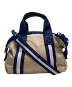 LeSportsacレスポートサック）の古着「TOP HANDLE SATCHEL」｜ベージュ