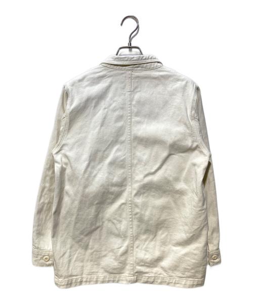 stussy（ステューシー）stussy (ステューシー) デニムカバーオール ホワイト サイズ:Sの古着・服飾アイテム
