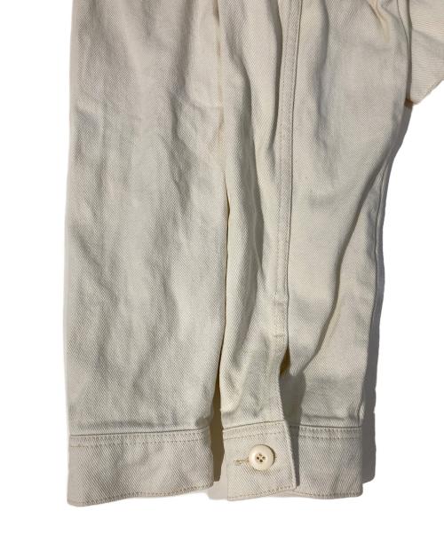 stussy（ステューシー）stussy (ステューシー) デニムカバーオール ホワイト サイズ:Sの古着・服飾アイテム