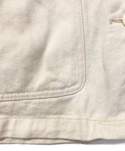 stussy（ステューシー）stussy (ステューシー) デニムカバーオール ホワイト サイズ:Sの古着・服飾アイテム