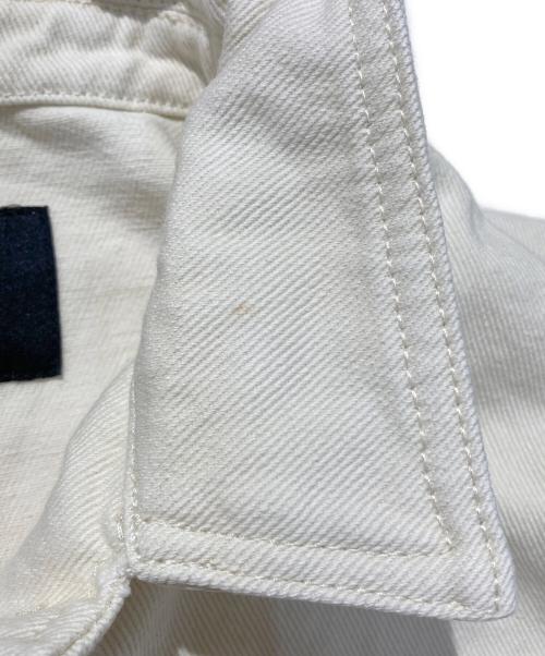 stussy（ステューシー）stussy (ステューシー) デニムカバーオール ホワイト サイズ:Sの古着・服飾アイテム