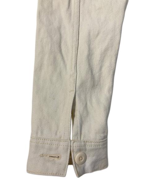 stussy（ステューシー）stussy (ステューシー) デニムカバーオール ホワイト サイズ:Sの古着・服飾アイテム