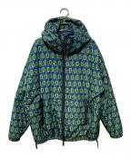 DSQUARED2ディースクエアード）の古着「Monogram Oversize Bomber」｜グリーン