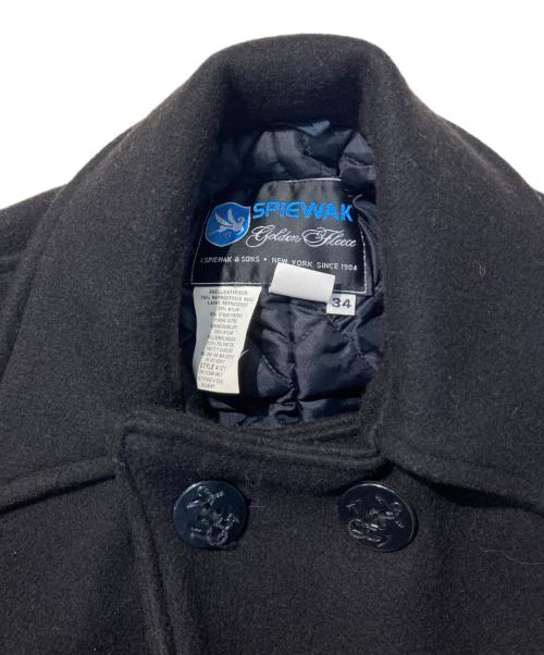 SPIEWAK（スピワック）SPIEWAK (スピワック) Pコート ブラック サイズ:SIZE 34の古着・服飾アイテム