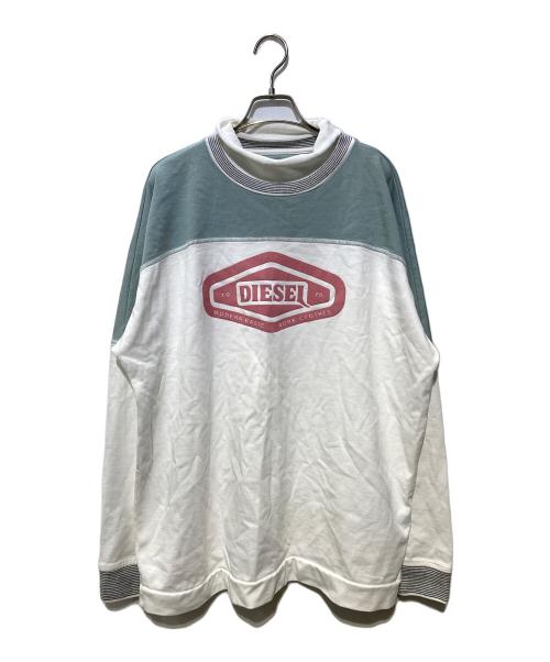 DIESEL（ディーゼル）DIESEL (ディーゼル) S-OLLONGスウェット ホワイト サイズ:Mの古着・服飾アイテム