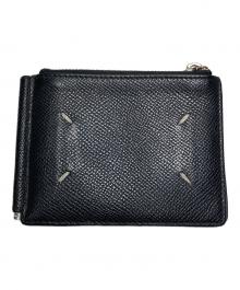 Maison Margiela（メゾンマルジェラ）の古着「マネークリップ付き 二つ折り 財布」｜ブラック