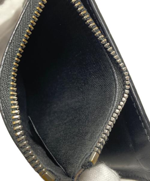 Maison Margiela（メゾンマルジェラ）Maison Margiela (メゾンマルジェラ) マネークリップ付き 二つ折り 財布 ブラックの古着・服飾アイテム