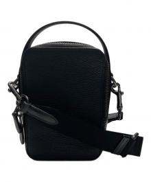 COACH（コーチ）の古着「ポーチ カーフレザーショルダーポーチ」｜ブラック