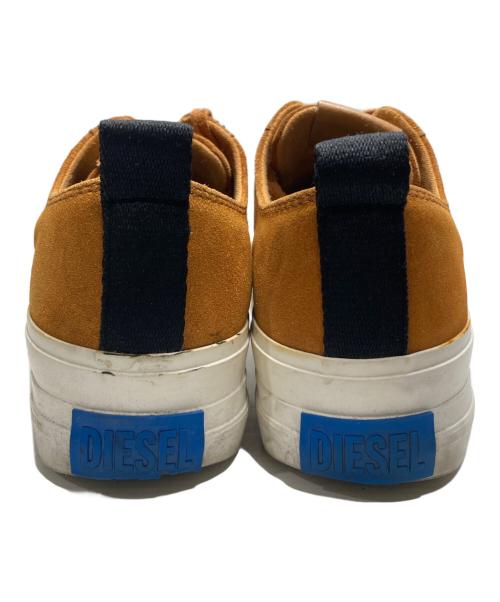DIESEL（ディーゼル）DIESEL (ディーゼル) 厚底スニーカー オレンジ サイズ:27cmの古着・服飾アイテム