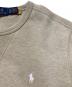 中古・古着 POLO RALPH LAUREN (ポロ・ラルフローレン) クルーネックスウェット ベージュ サイズ:SIZE XS：5000円