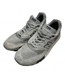 NEW BALANCE×WTAPS（ニューバランス×ダブルタップス）の古着「U998WT　スニーカー」｜グレー