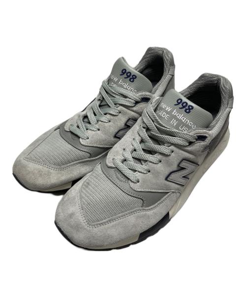 NEW BALANCE（ニューバランス）NEW BALANCE (ニューバランス) WTAPS (ダブルタップス) U998WT　スニーカー グレー サイズ:30cmの古着・服飾アイテム