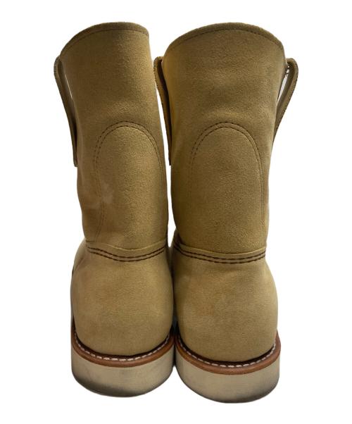RED WING（レッドウィング）RED WING (レッドウィング) PECOS スウェードブーツ ベージュ サイズ:28.5cmの古着・服飾アイテム