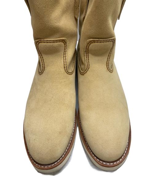 RED WING（レッドウィング）RED WING (レッドウィング) PECOS スウェードブーツ ベージュ サイズ:28.5cmの古着・服飾アイテム