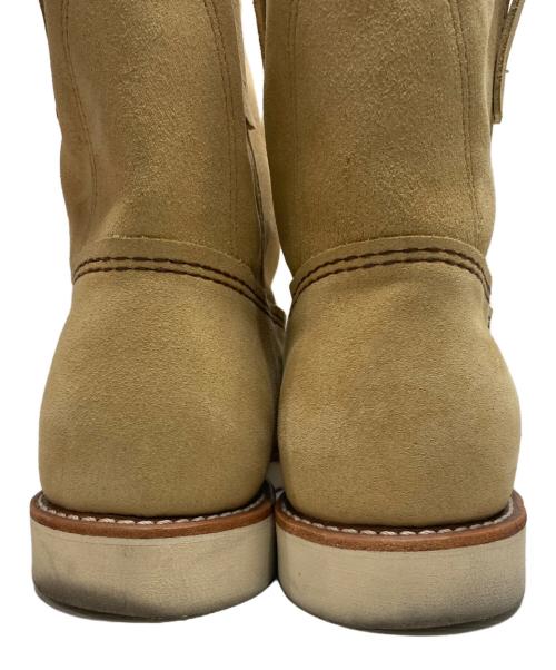 RED WING（レッドウィング）RED WING (レッドウィング) PECOS スウェードブーツ ベージュ サイズ:28.5cmの古着・服飾アイテム