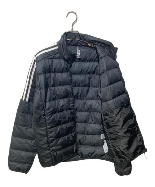 adidas（アディダス）adidas (アディダス) ダウンエッセンシャルズ ダウンジャケット ブラック サイズ:Lの古着・服飾アイテム