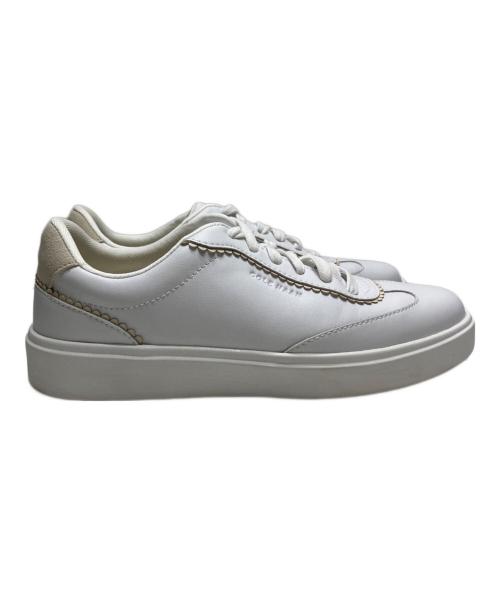 COLE HAAN（コールハーン）COLE HAAN (コールハーン) グランド クロスコート アロウ スニーカー ホワイト サイズ:7Bの古着・服飾アイテム